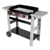 Somagic Plancha - Grijs - 120.5 x 49.5 x 87cm