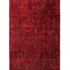 SPACE Vloerkleed - Laagpolig Effen Velours - Rood 140x200 cm - Modern Woonkamer