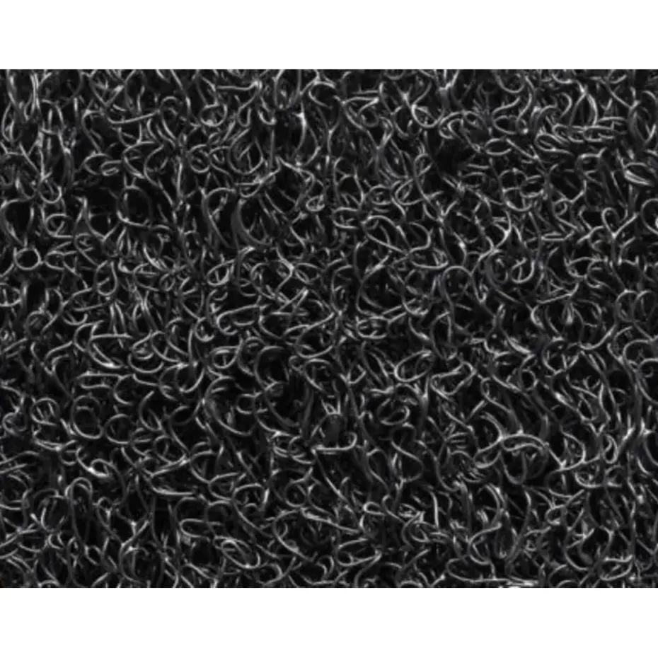 Spaghetti mat light - zwart - 60x80 cm