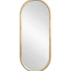 Spiegel Malmo naturel hout - 70x30 cm