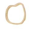Spiegel Organisch Naturel Mangohout - 67x57x4cm - Eef