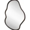 Spiegel Wenen bruin MDF - 70x40 cm