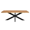 Starfurn - Boomstamtafel Denver - Bruin - 100x220x76 cm
