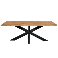 Starfurn - Boomstamtafel Denver - Bruin - 90x160x76 cm