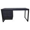 StarFurn - Bureau Boaz 145 cm - zwart