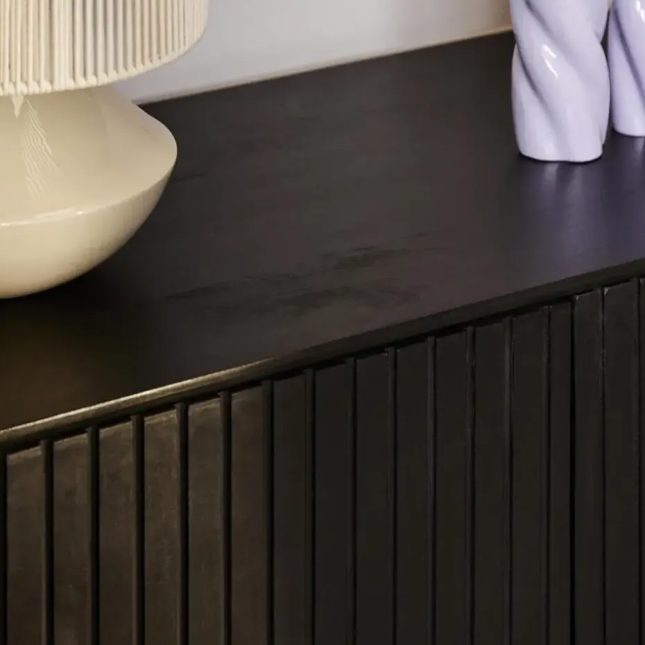 StarFurn - Dressoir Madison 165 cm - zwart