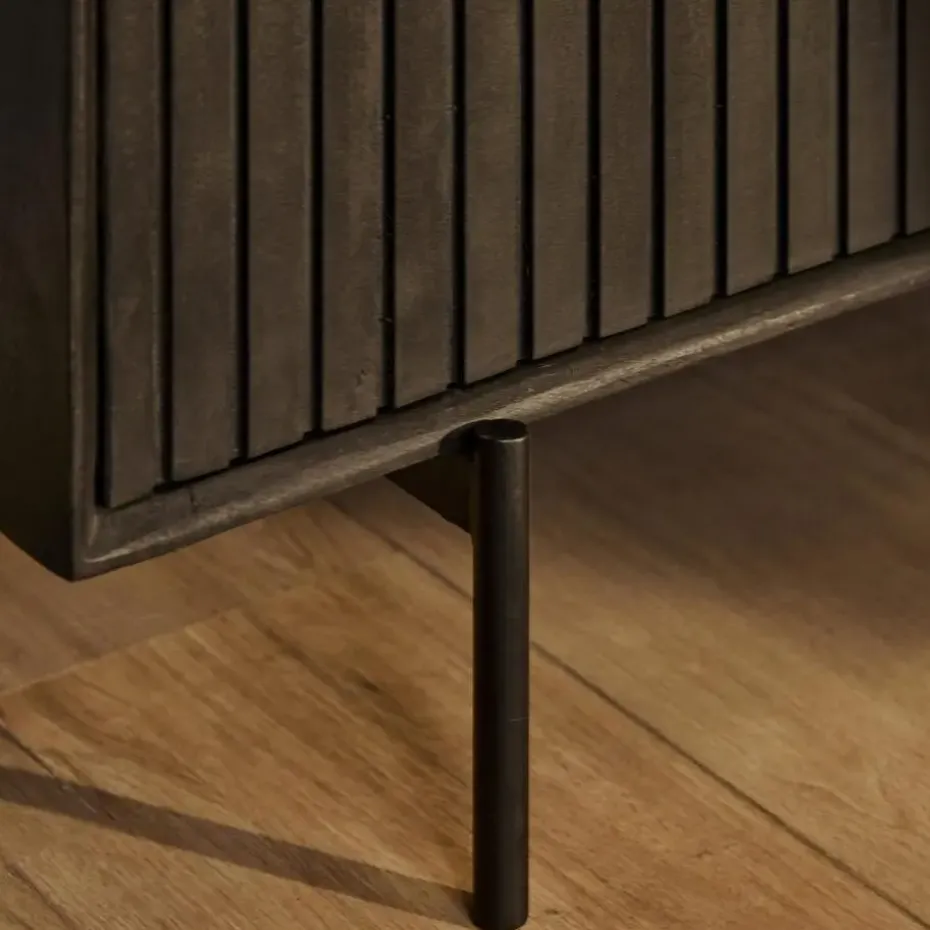 StarFurn - Dressoir Madison 165 cm - zwart