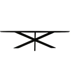 Starfurn - Eettafel Brandy - Zwart - 120x300x76 cm