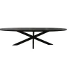 Starfurn - Eettafel Brandy - Zwart - 90x160x76 cm