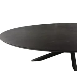 Starfurn - Eettafel Brandy - Zwart - 90x160x76 cm