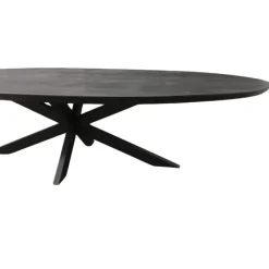 Starfurn - Eettafel Brandy - Zwart - 100x210x76 cm