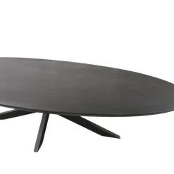 Starfurn - Eettafel Brandy - Zwart - 100x210x76 cm