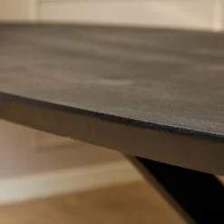 Starfurn - Eettafel Brandy - Zwart - 100x210x76 cm