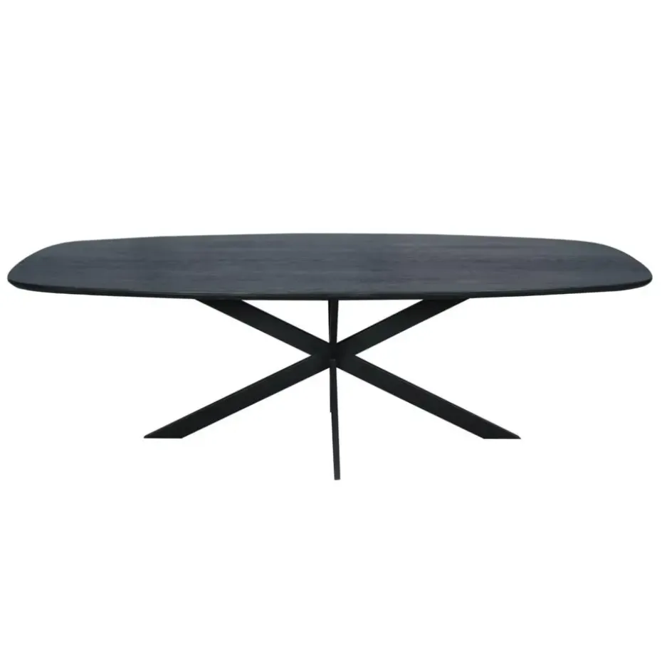 Starfurn - Eettafel Ferris - Zwart - 110x240x76 cm