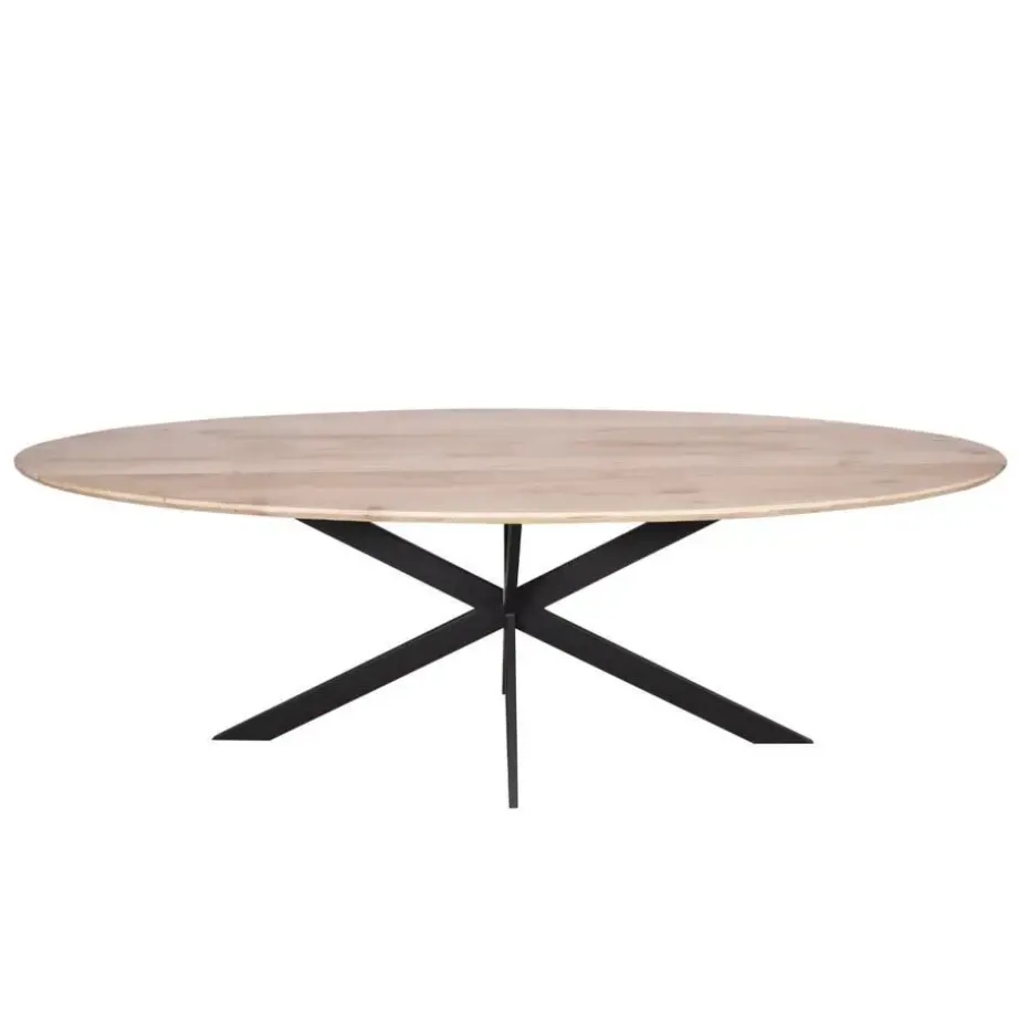 Starfurn - Eettafel Ferris - Bruin - 100x210x76 cm