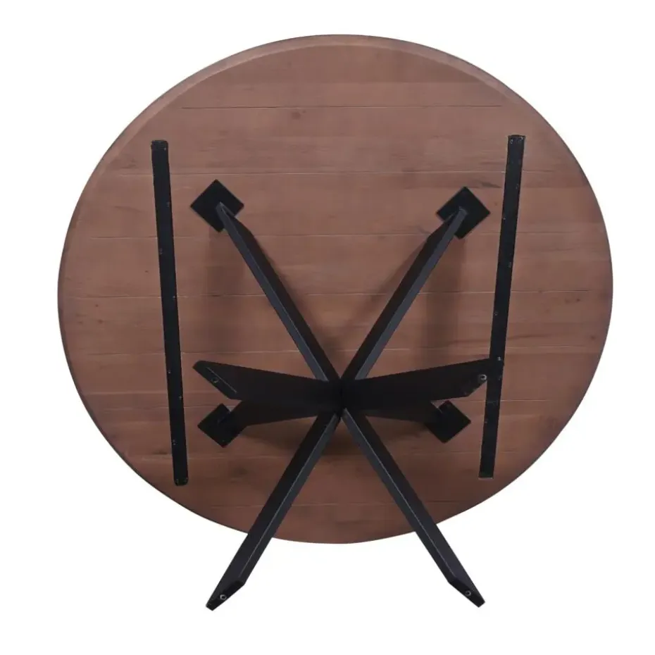 Starfurn - Eettafel Ferris - Bruin - 150x150x76 cm