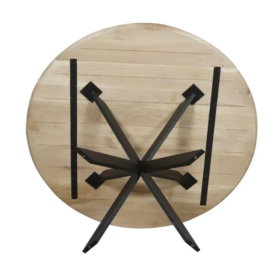 Starfurn - Eettafel Ferris - Bruin - 150x150x76 cm