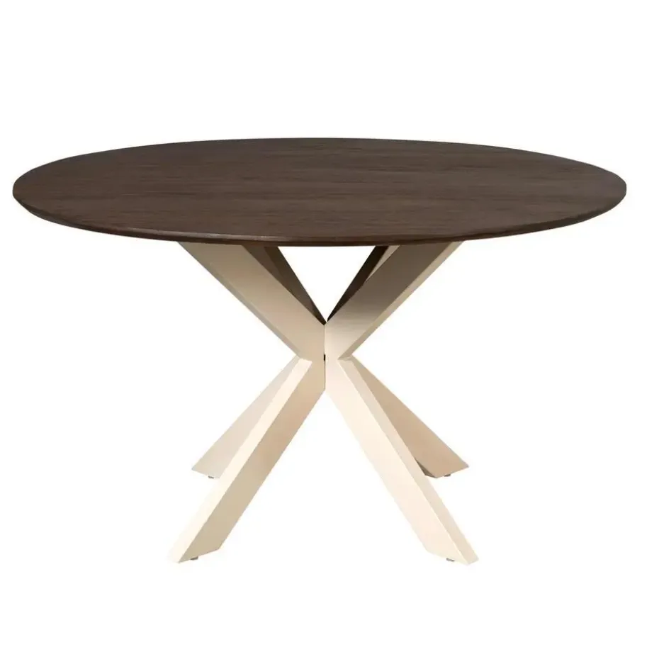 Starfurn - Eettafel Madison - Bruin - 130x130x76 cm