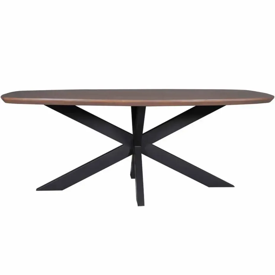 Starfurn - Eettafel Madison - Zwart - 100x280x76 cm
