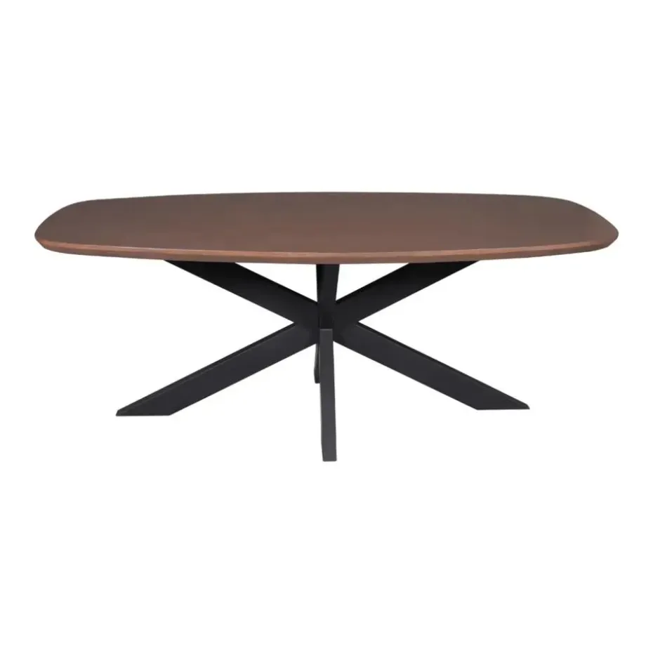 Starfurn - Eettafel Madison - Zwart - 100x280x76 cm