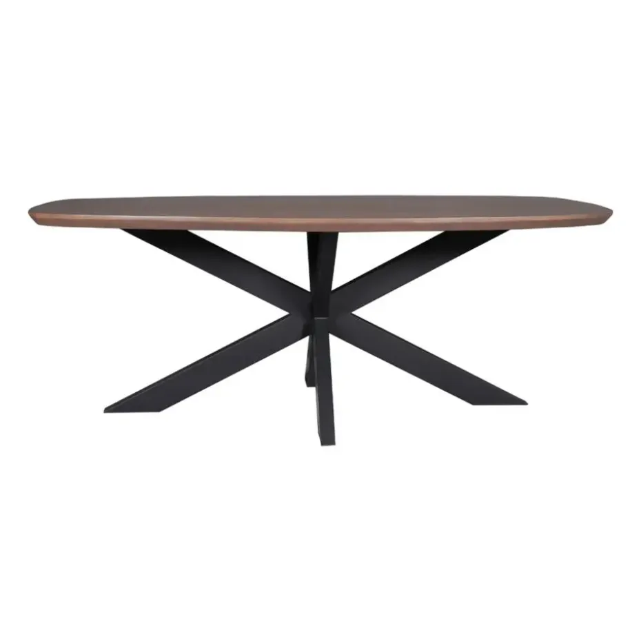 Starfurn - Eettafel Madison - Zwart - 100x280x76 cm