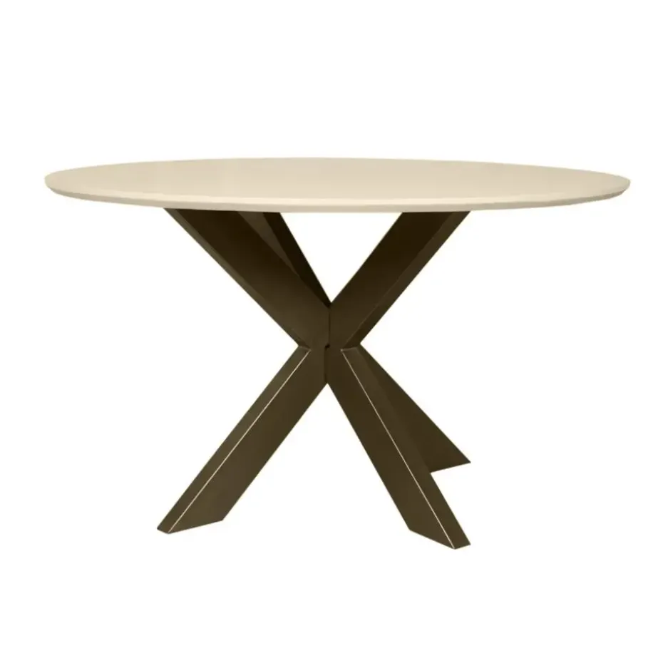 Starfurn - Eettafel Madison - Beige - 130x130x76 cm