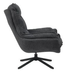 Starfurn - Fauteuil Vera - Grijs - 83x115x59 cm