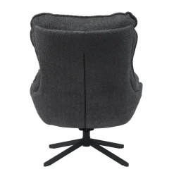 Starfurn - Fauteuil Vera - Grijs - 83x115x59 cm