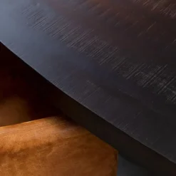 StarFurn - Ovale eettafel Denver - 240 cm - zwart