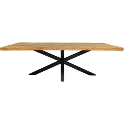 StarFurn - Rechthoekige eettafel Denver - 160 cm - naturel
