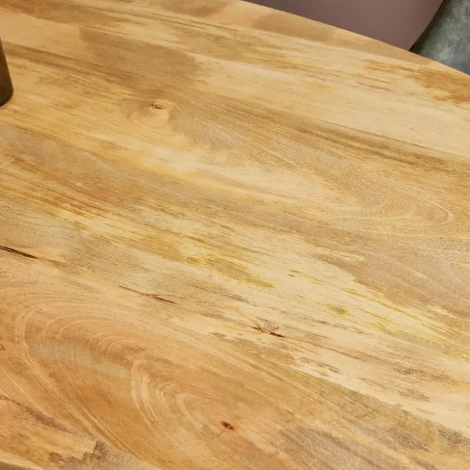 StarFurn - Ronde eettafel Denver - ø130 cm - naturel