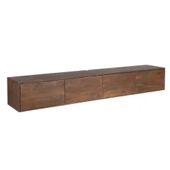 Starfurn - Tv meubel Vision - Bruin - 30x200x35 cm