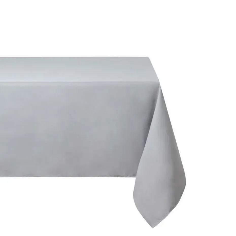 Stof Textile Tafelkleed - 145 x 240 cm - grijs - Tafellaken