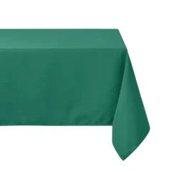 Stof Textiles Tafelkleed - 145 x 200 cm - emerald - Tafellaken