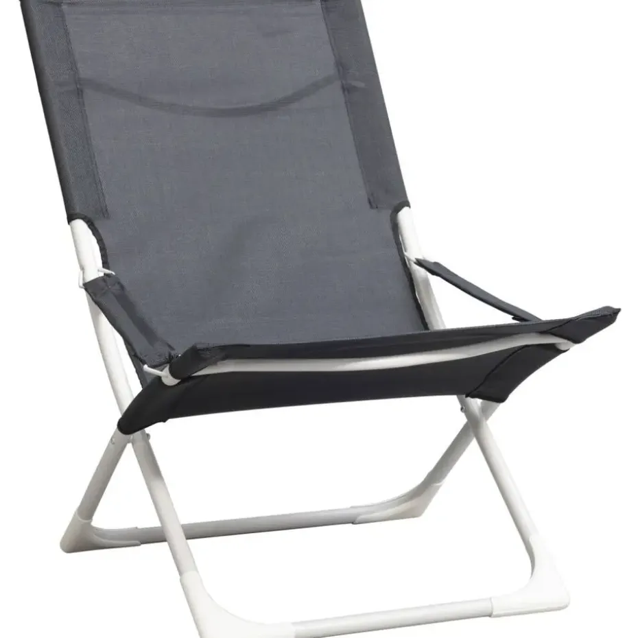 Strandstoel Rimini - antraciet