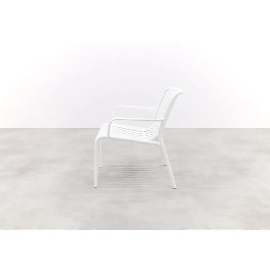 Stripe Loungestoel - Wit