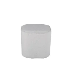 Svea - Arlo poef - teddy - off white