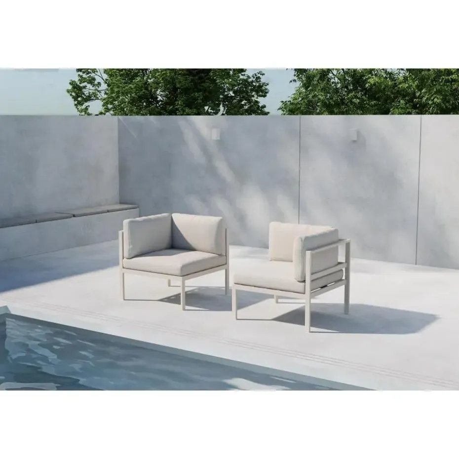 Svea - Diego bank module hoek - beige