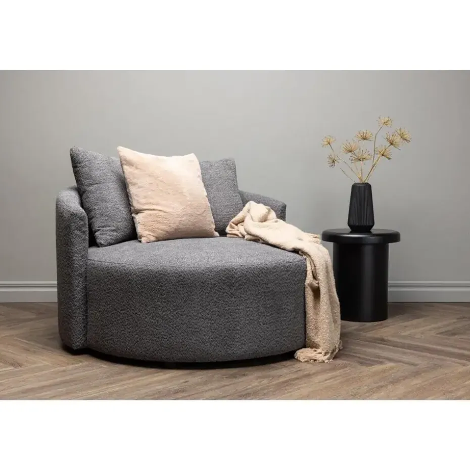 Svea - Elena loveseat teddy - grijs