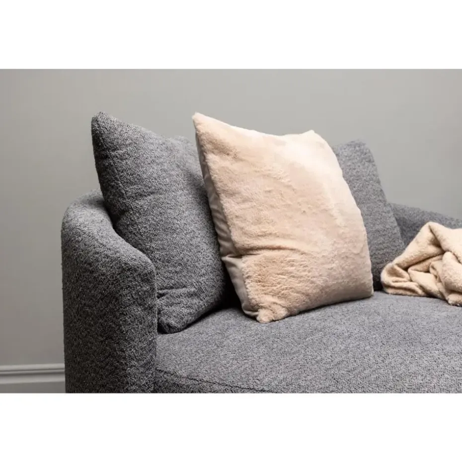 Svea - Elena loveseat teddy - grijs