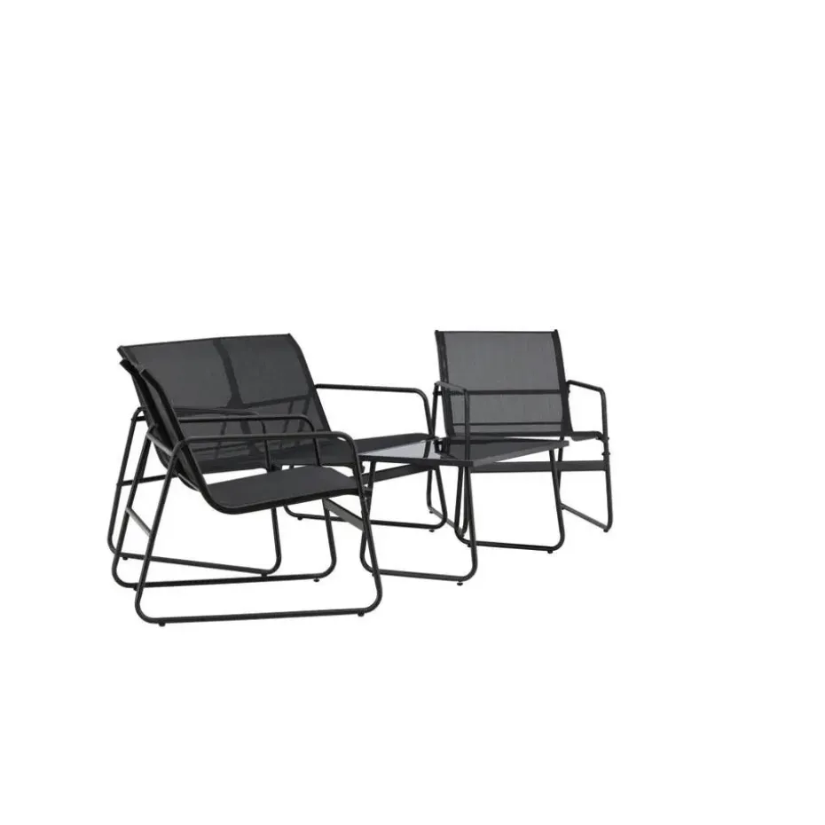 Svea - Ethan loungeset - zwart
