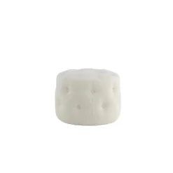 Svea - Juno hocker - teddy - wit
