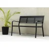 Svea - Layla tuinbank - 125 cm - zwart