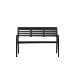 Svea - Layla tuinbank - 125 cm - zwart