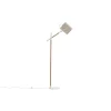 Svea - Nico vloerlamp - hout - wit
