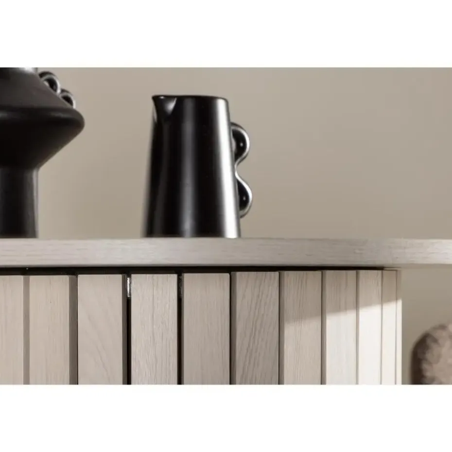 Svea - Niko ronde bartafel - ø70 cm - whitewash