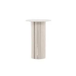 Svea - Niko ronde bartafel - ø70 cm - whitewash
