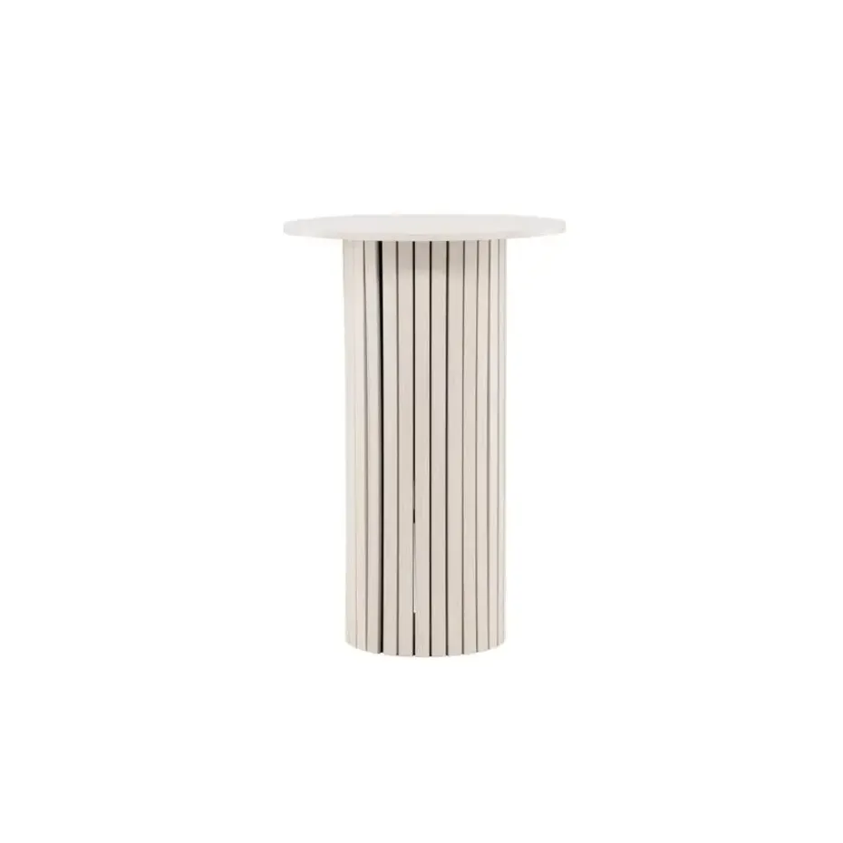 Svea - Niko ronde bartafel - ø70 cm - whitewash