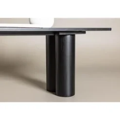 Svea - Rova eetkamerbank - 180 cm - zwart