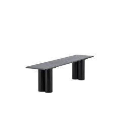 Svea - Rova eetkamerbank - 180 cm - zwart